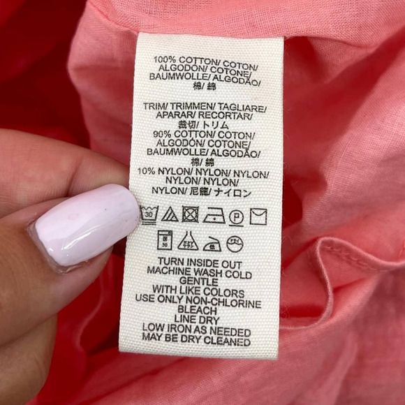 Free People Pink Hand Embroidered Cold Shoulder Tunic Dress Size Small EUC - Picture 8 of 9